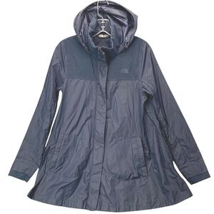 The North Face Women's XS WindWall Jacket Navy Lightweight Windbreaker Zip Up